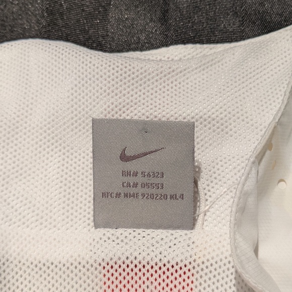 Nike Vintage White Wind Breaker - Sz XL - Picture 8 of 12